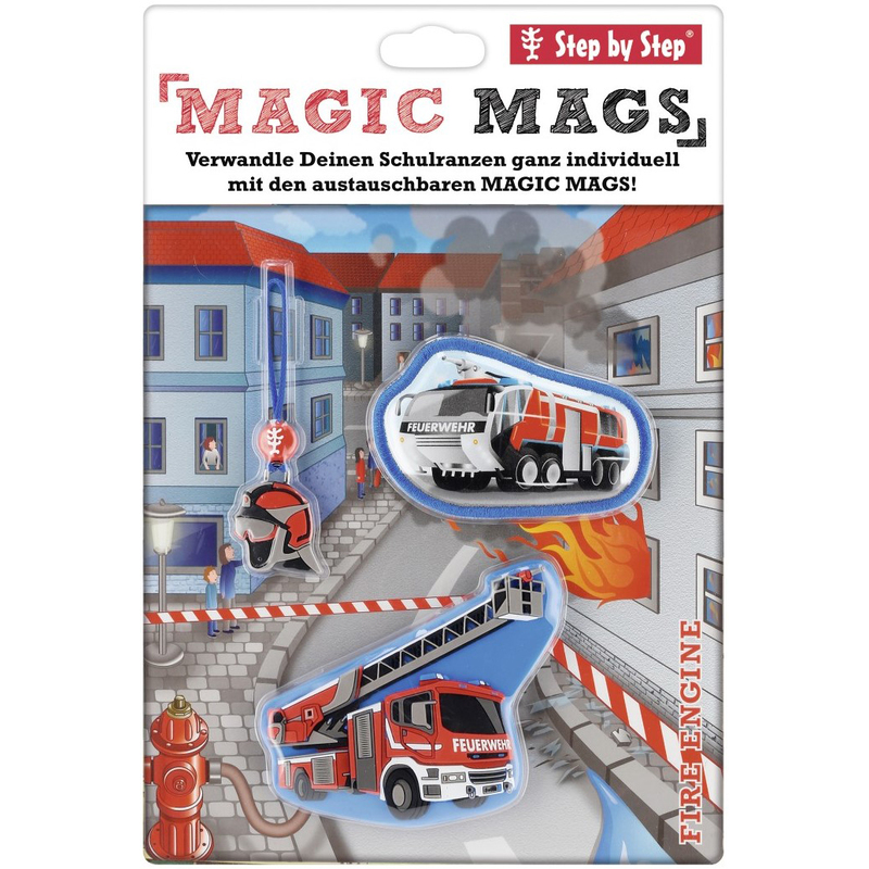 Step by Step MAGIC MAGS Fire Engine Brandon