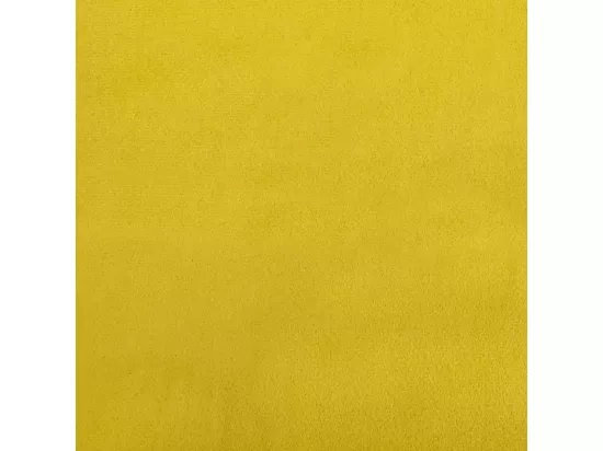 Repose-pied Jaune 60x50x41 cm Velours