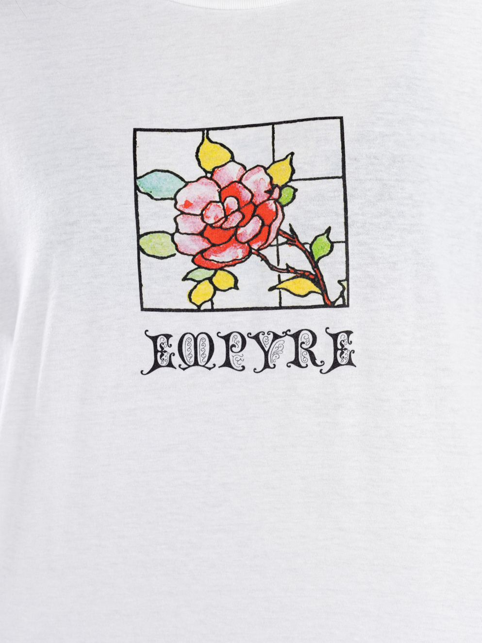 Empyre Glass Rose T-Shirt white