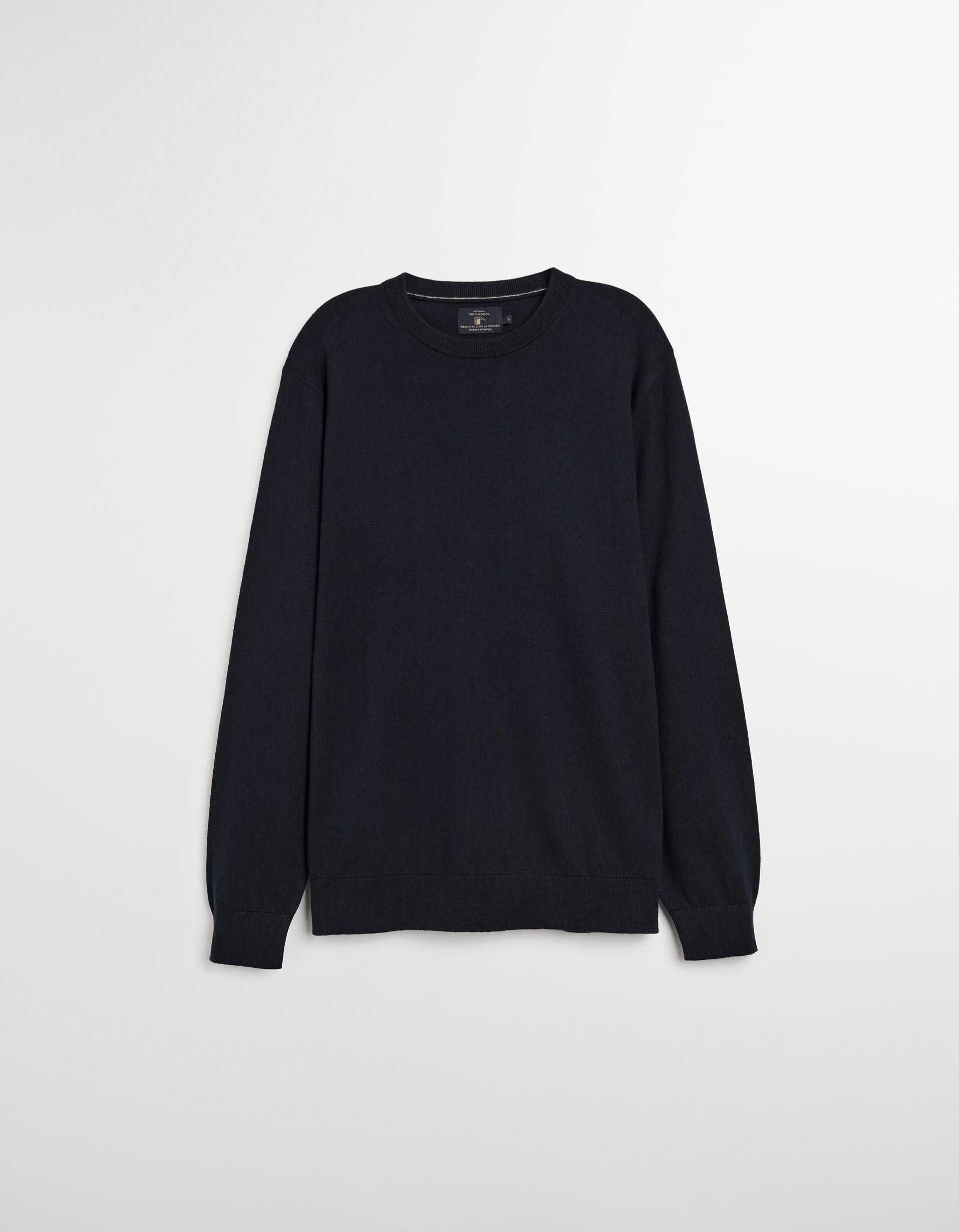 Camisola com Caxemira, Homem, Azul Escuro