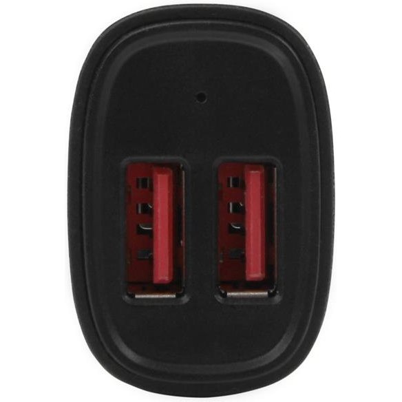 StarTech.com Chargeur de voiture USB à 2 ports - Haute puissance (24 W/4,8 A) - Noir