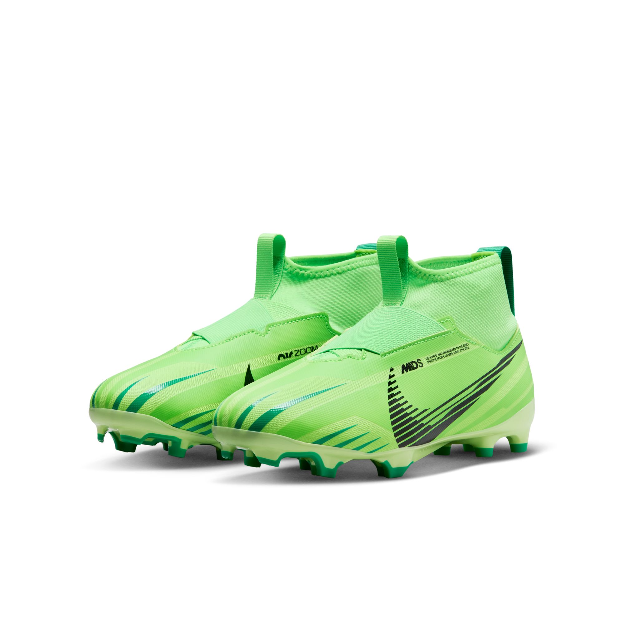 Superfly 9 Academy Mercurial MG Junior 300/Green Strike/Stadium Green/Svart