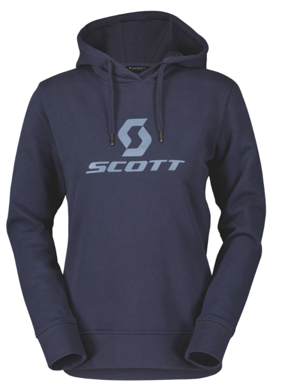 SCOTT Icon Hoody til Kvinder, Mørkeblå