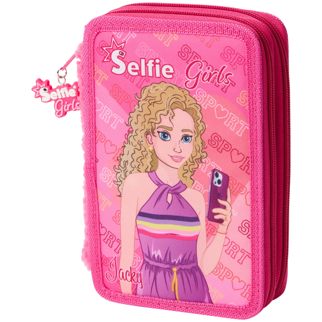 Selfie Girls gevulde etui 20 x 13 cm | diverse varianten