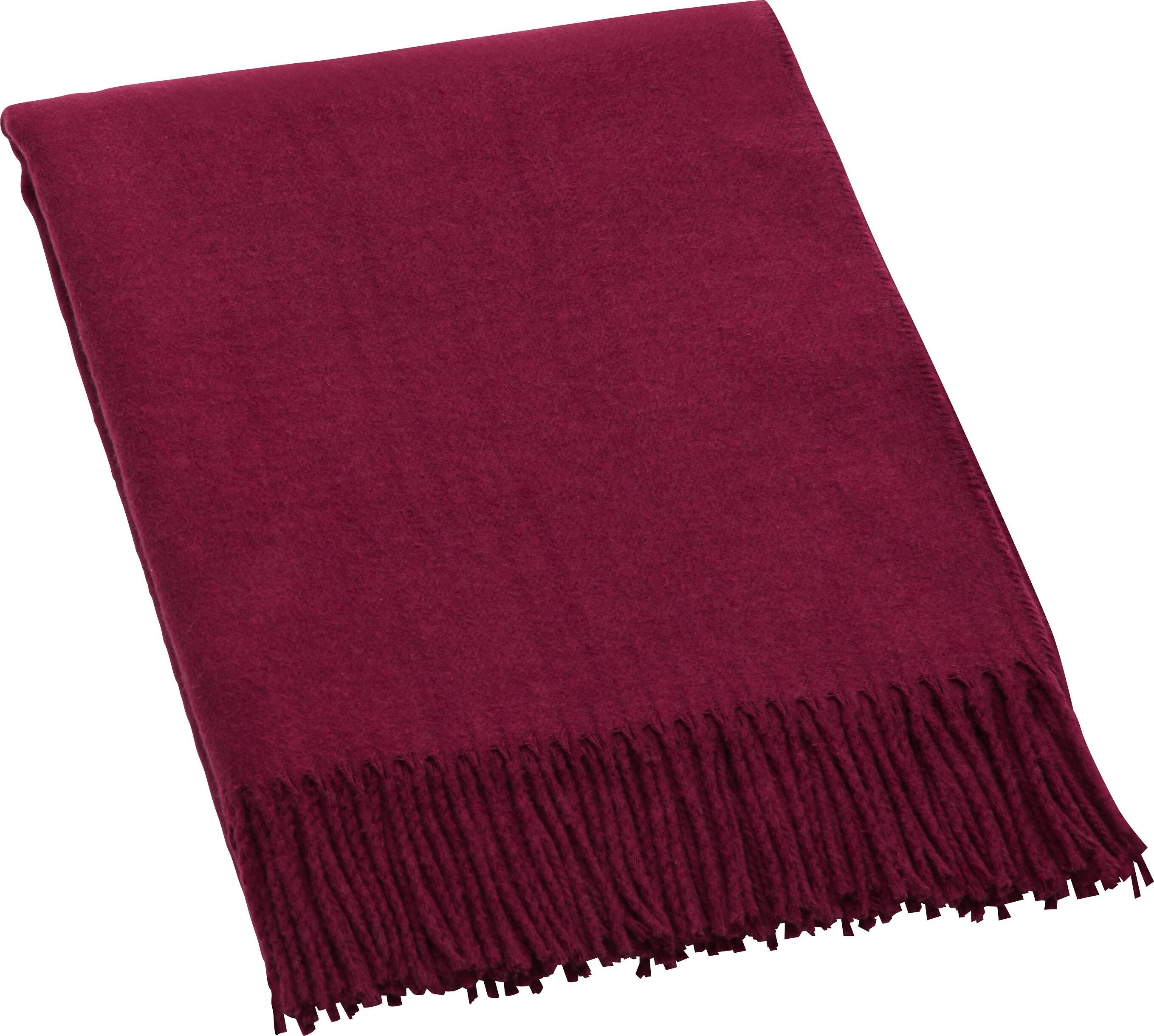 MARCIO Decke - Ruby Wine / B: 130.0 cm x H: 170.0 cm