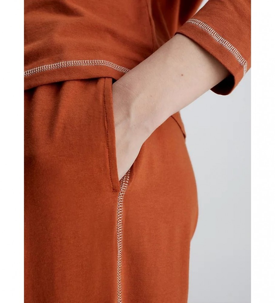 Calvin Klein Conjunto de pijama Naranja