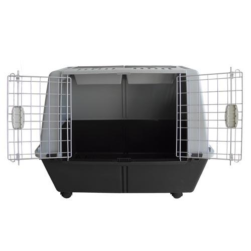 Transportadora grande para animais de estimação, cães e gatos, IBÁÑEZ CAR 100x60x66