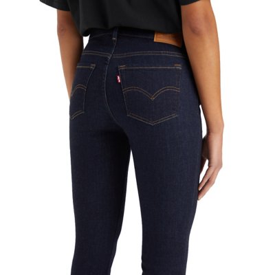 Jean femme 711 Double Button Blue Wave LEVIS