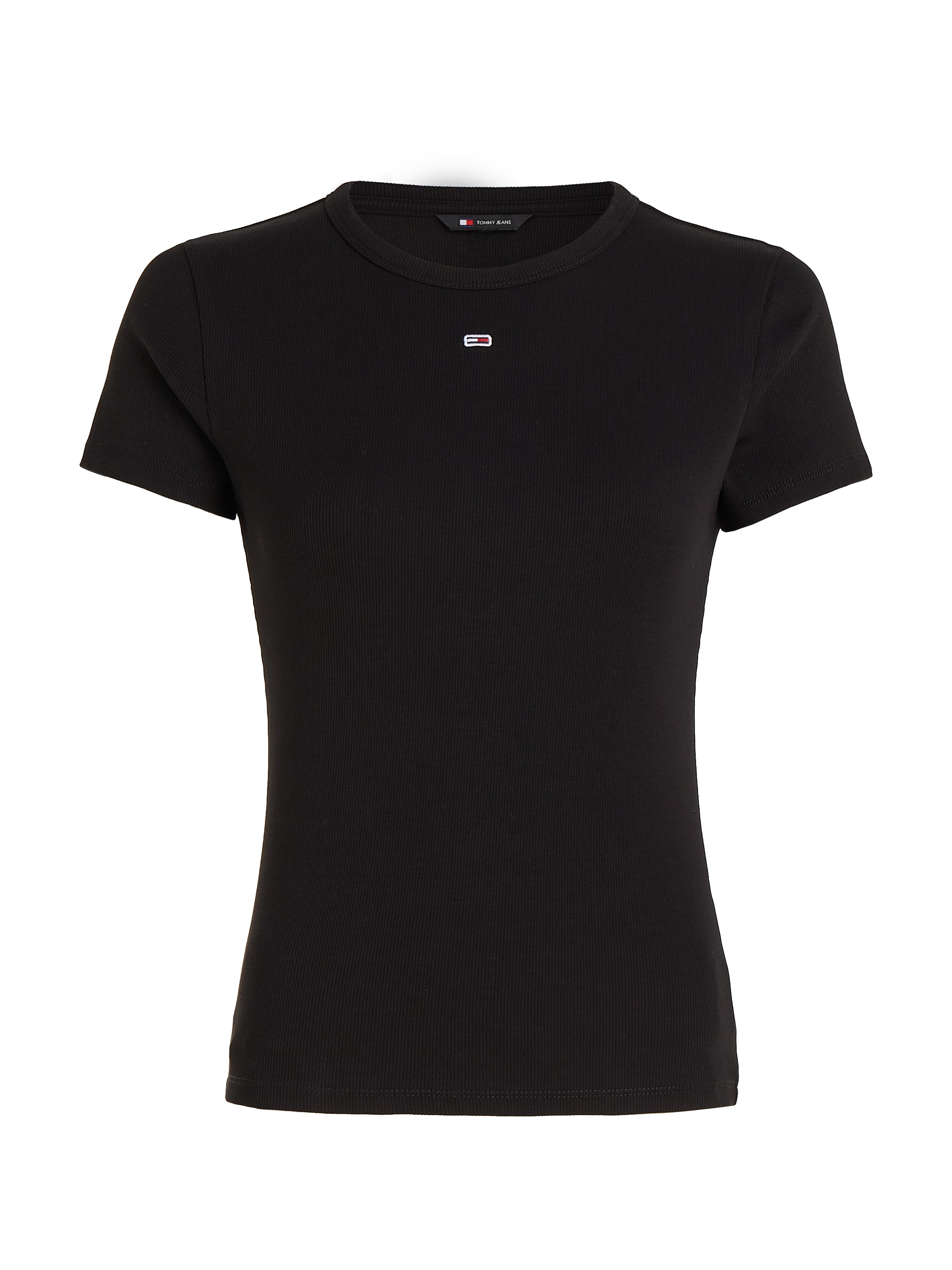 Tommy Jeans Curve T-Shirt »Slim Essential Rib« Grosse Grössen