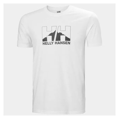 T-Shirt Helly Hansen Nord Graphic Blanc