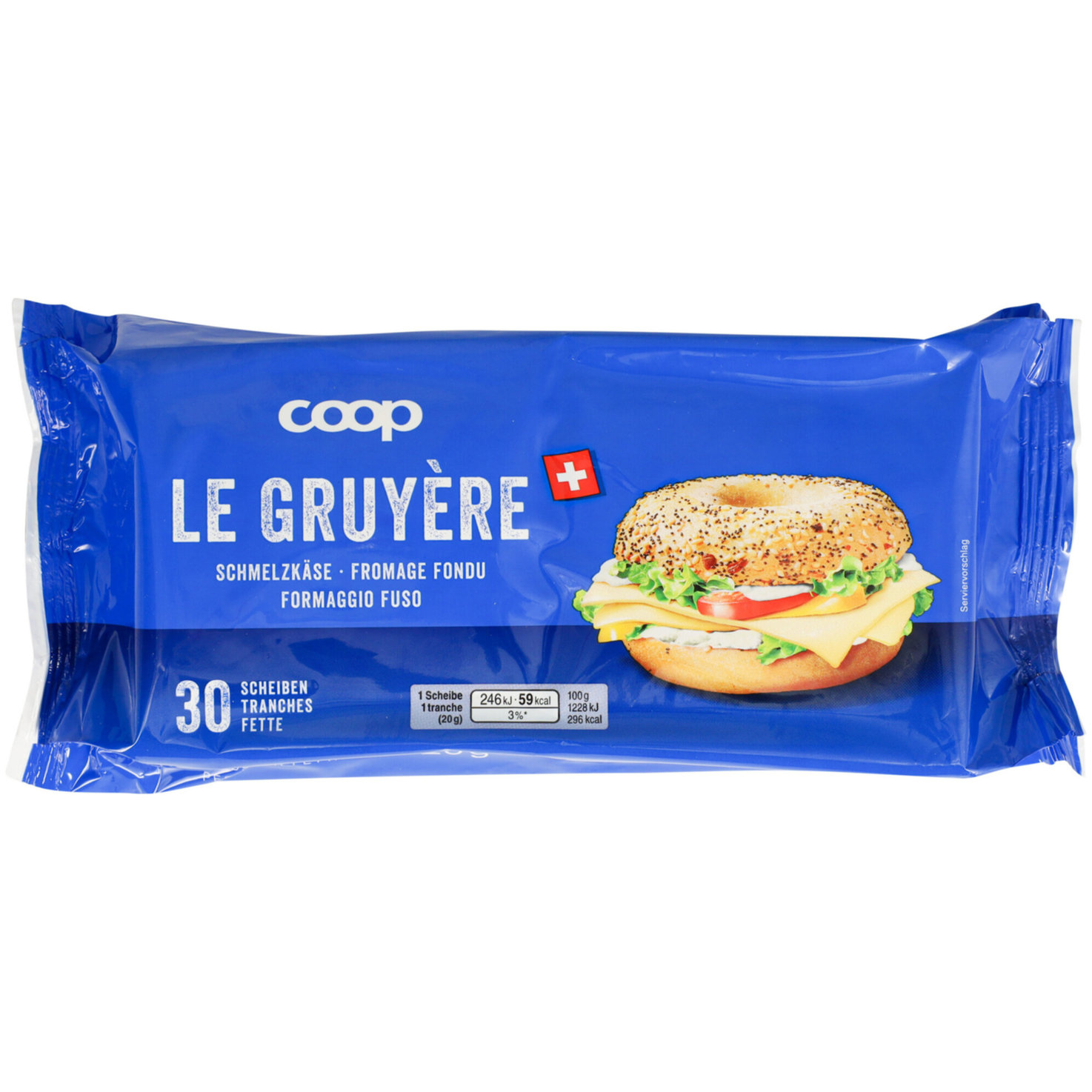 Gruyère Schmelzkäsescheiben