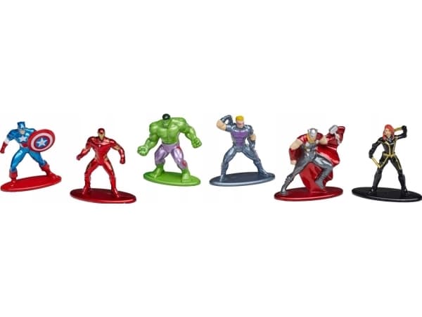 Jada Toys SIMBA *****JADA Avengers figur metall sp. 6-pakning 322-4001