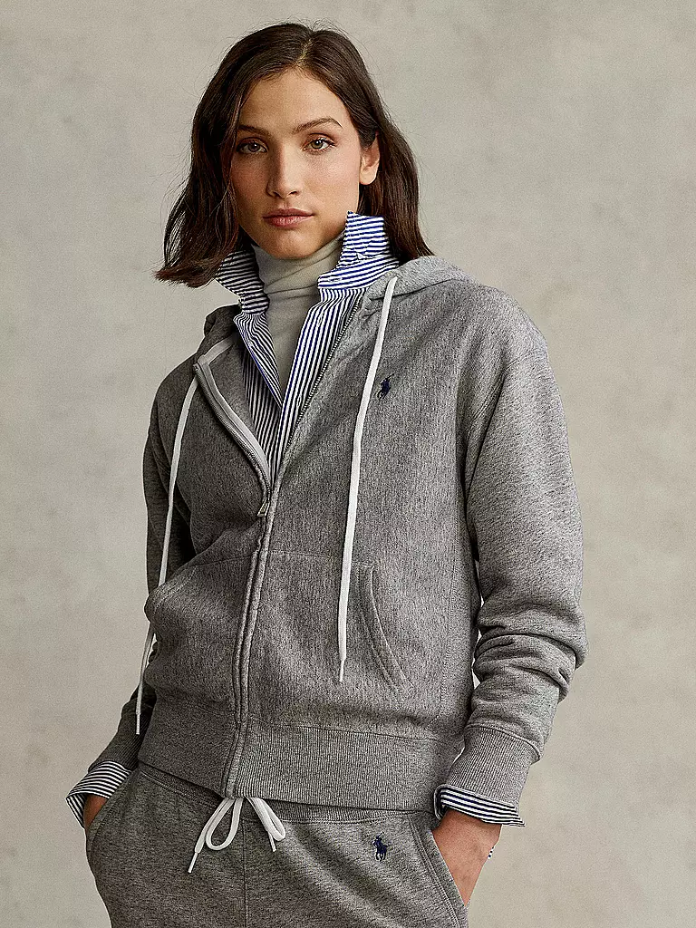 POLO RALPH LAUREN Sweatjacke grau