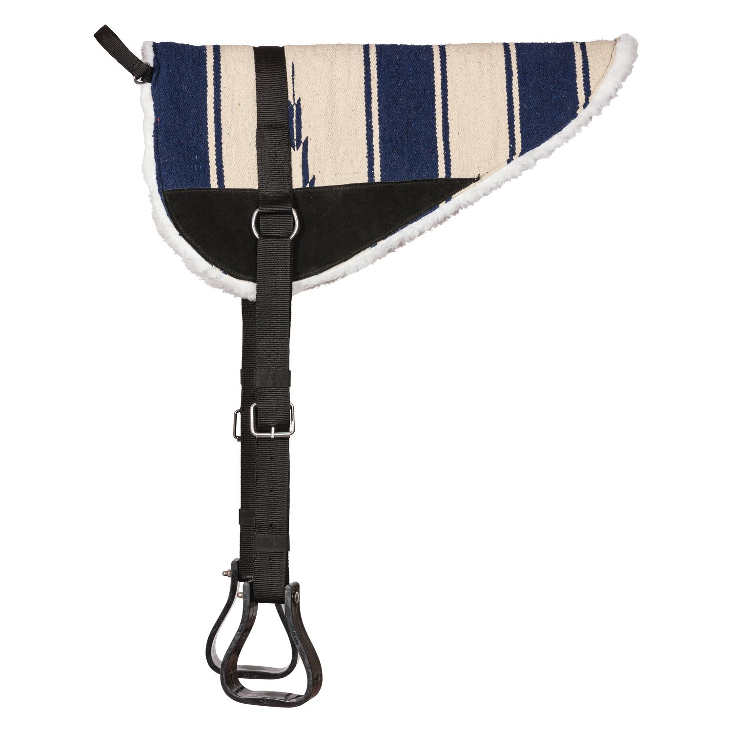 L-pro West Bareback-Pad Wichita  - blau/beige