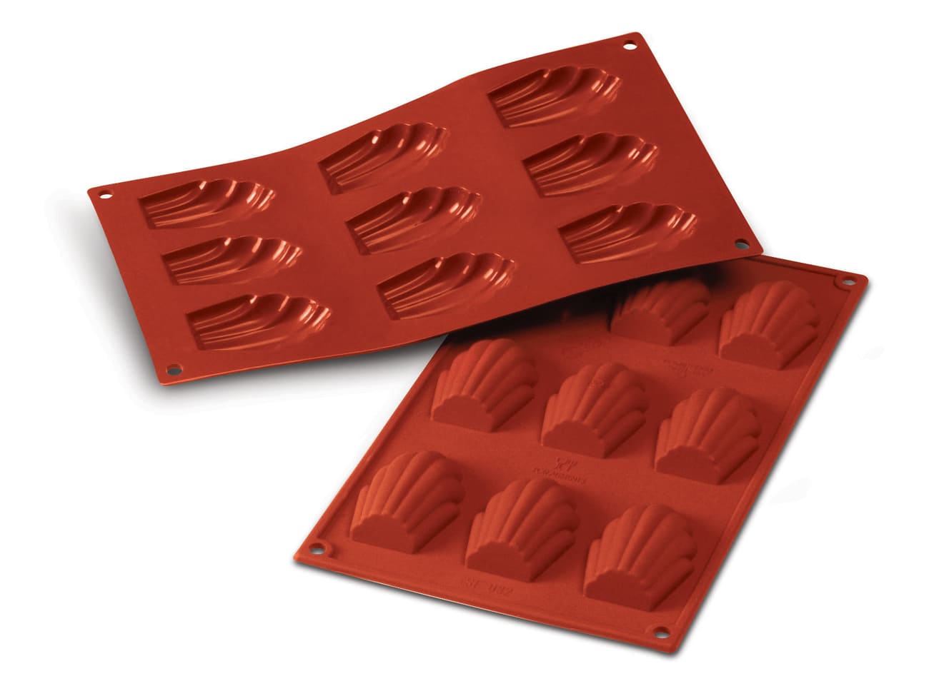 Moule silicone - 9 madeleines - 30 x 17,5 cm - Silikomart