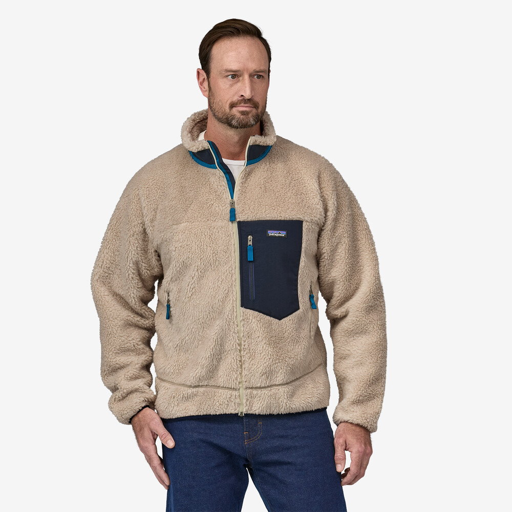 Klassische Retro-X Fleecejacke für Herren
