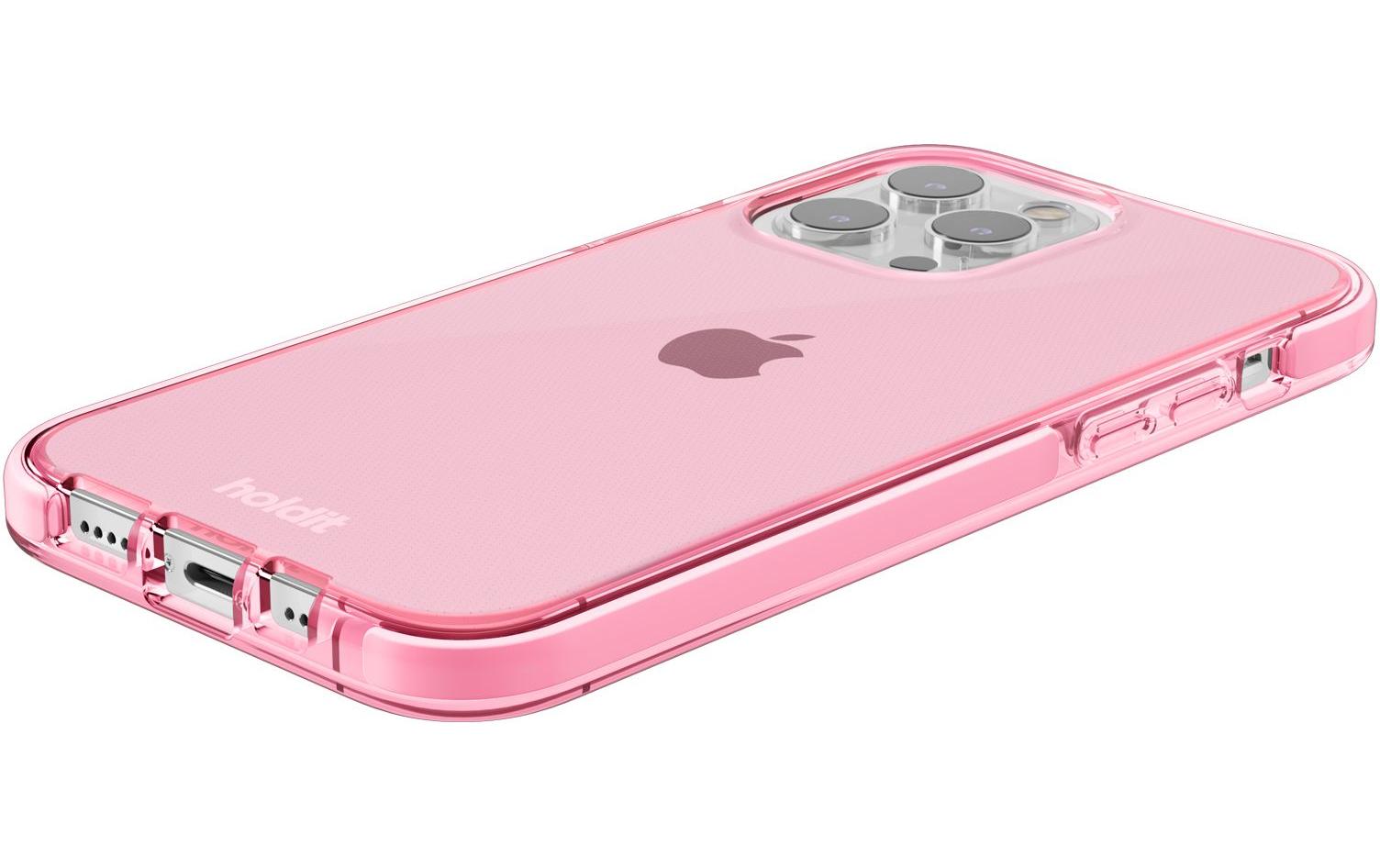 Back Cover Seethru iPhone 14 Pro PinkStilvolle Schutzhülle für das Apple iPhone 14 Pro
