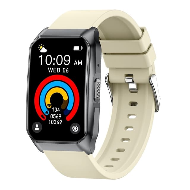 Smartwatch med opkald Bluetooth-sundhedsmåler Fitnesstracker Smartwatch