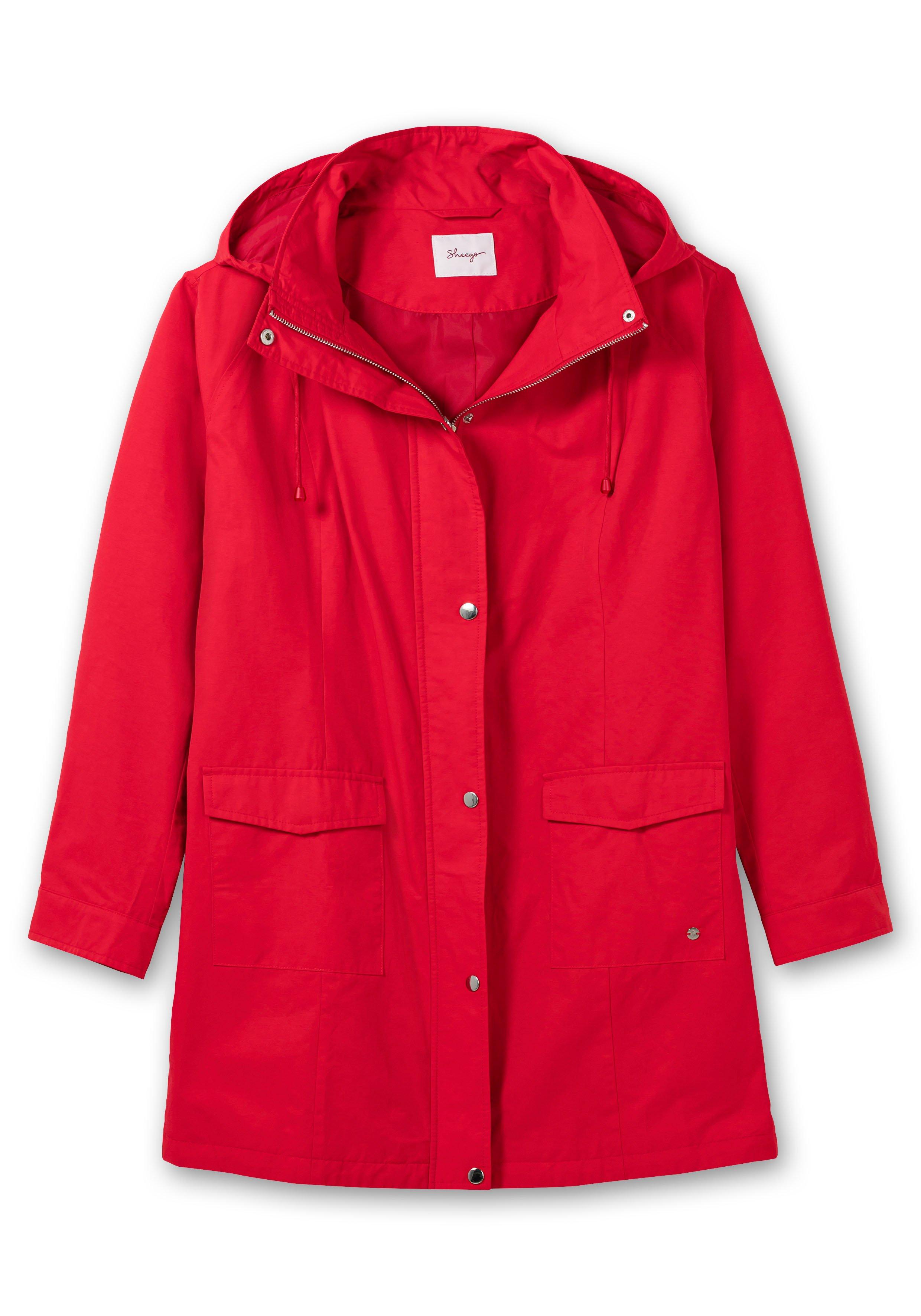 Outdoor-Parka mit abnehmbarer Kapuze