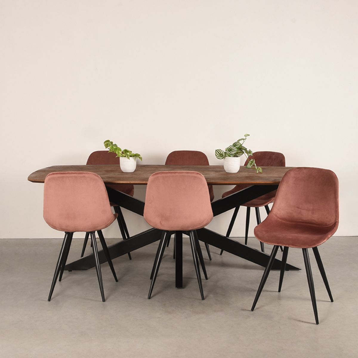 Eetkamertafel Espresso Zane
