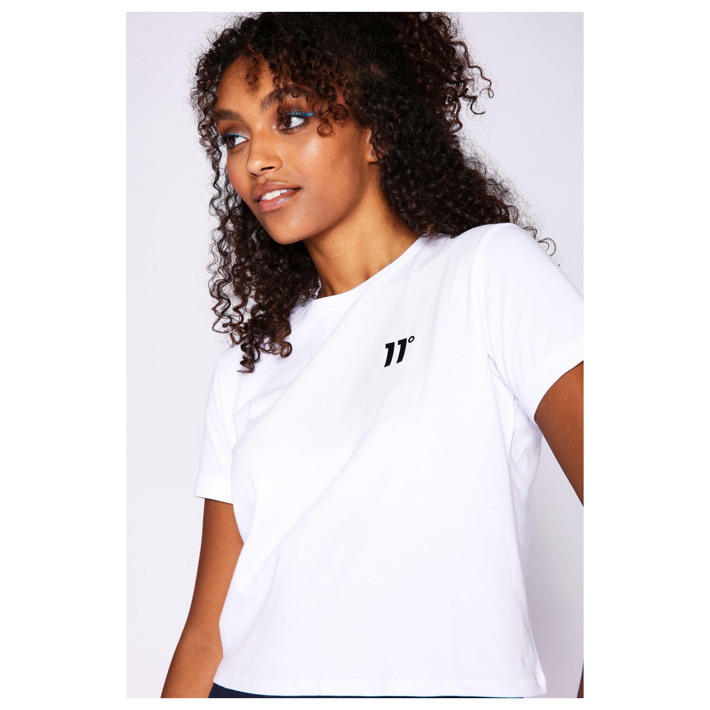 11 Degrees Core Cropped T Shirt