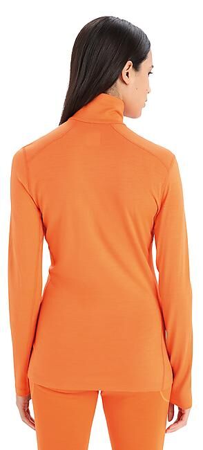 ICEBREAKER - T-SHIRT ML DEMI ZIP OASIS HALPH ZIP W