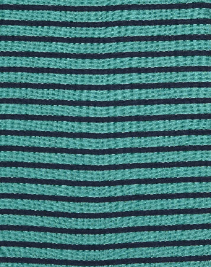Unterhemd STRIPES mit Seide in eisvogel/marine