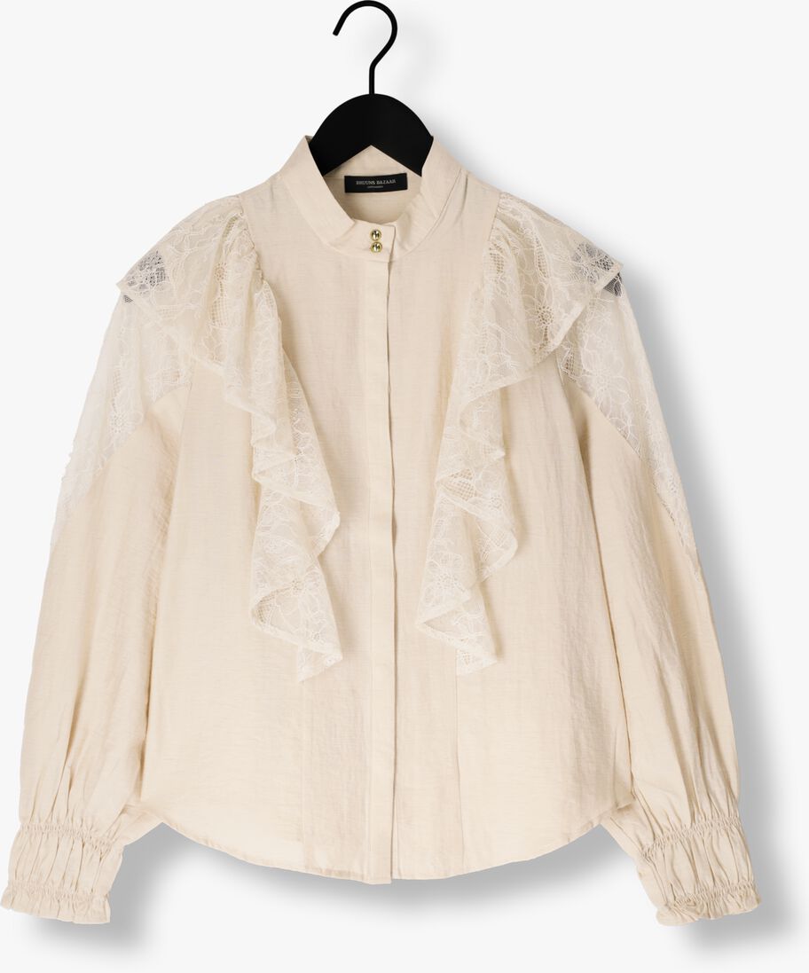 beige bruuns bazaar blouses yona shirt