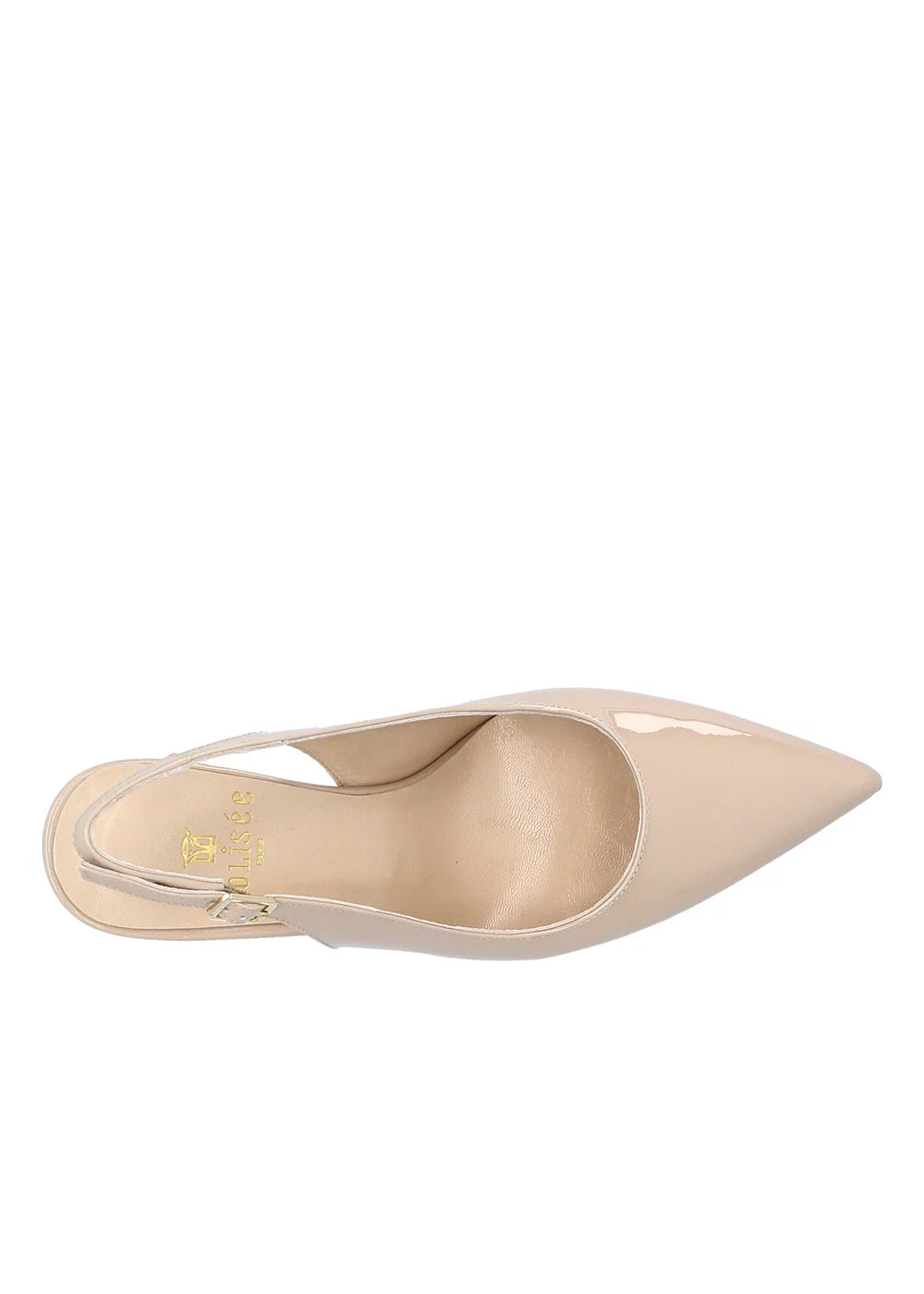 SLING BACK AMELIA VERNIS NUDE