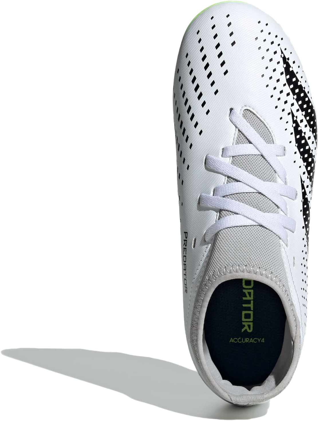 Predator Accuracy.4 Sock FxG Junior Cloud White/Core Black/Lucid Lemon