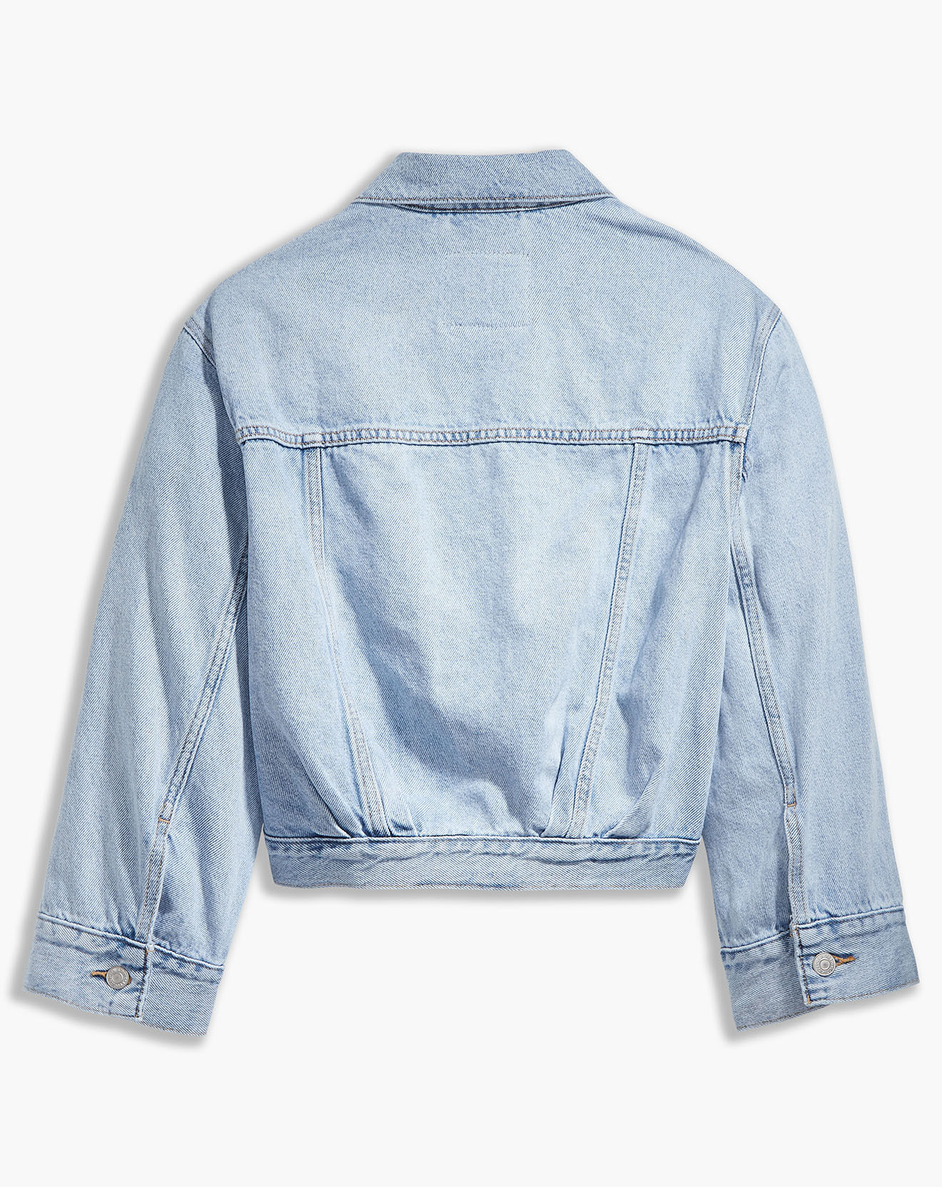 Levi's® Veste en jean crop Sleeve bleue