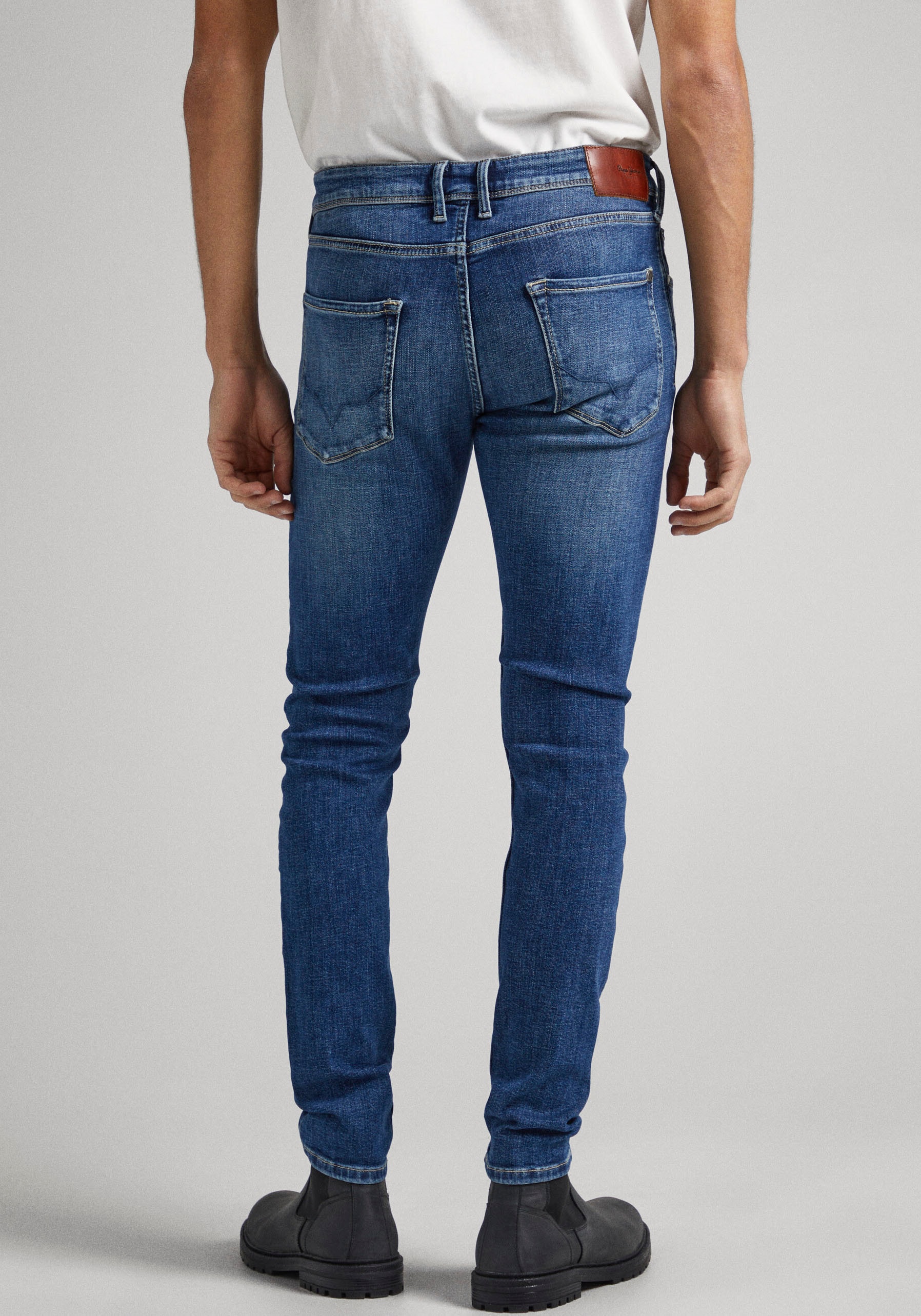 Pepe Jeans Slim-fit-Jeans »FINSBURY« Baumwoll-Stretch