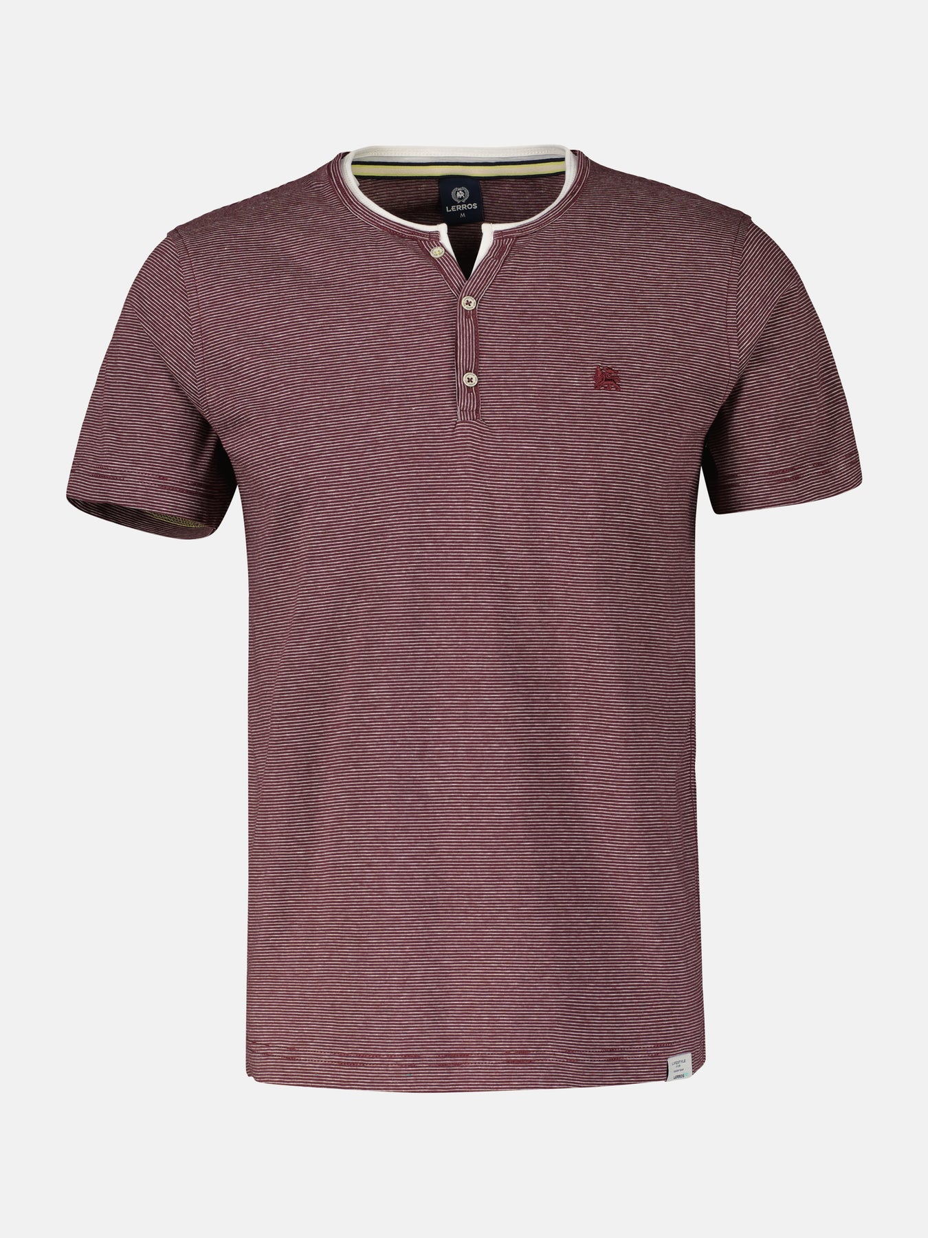 Serafino mit Finelinerstreifen, washed