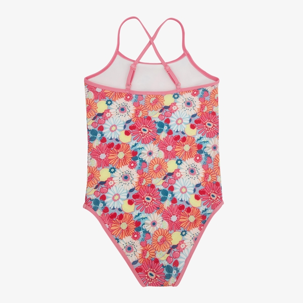 Osaga meisjes badpak met bloemenprint