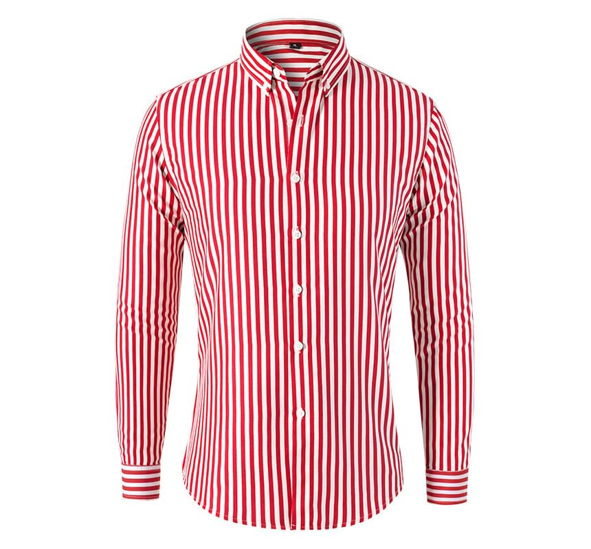 YIKES - Gestreept shirt met lange mouwen