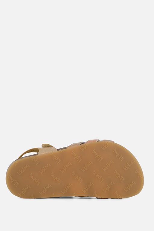 Kipling Nadia Sandalen goud Leer