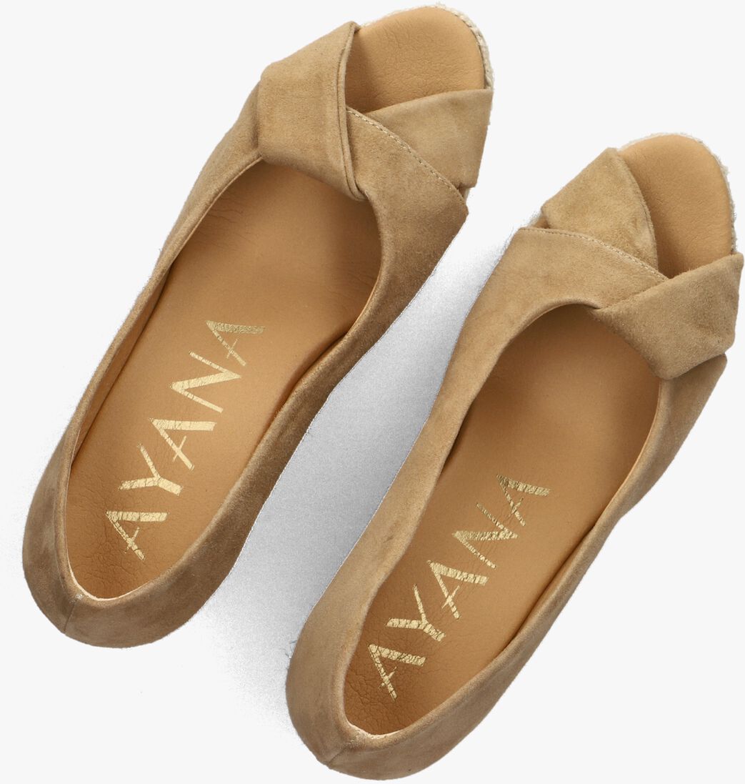 beige ayana espadrilles yu836