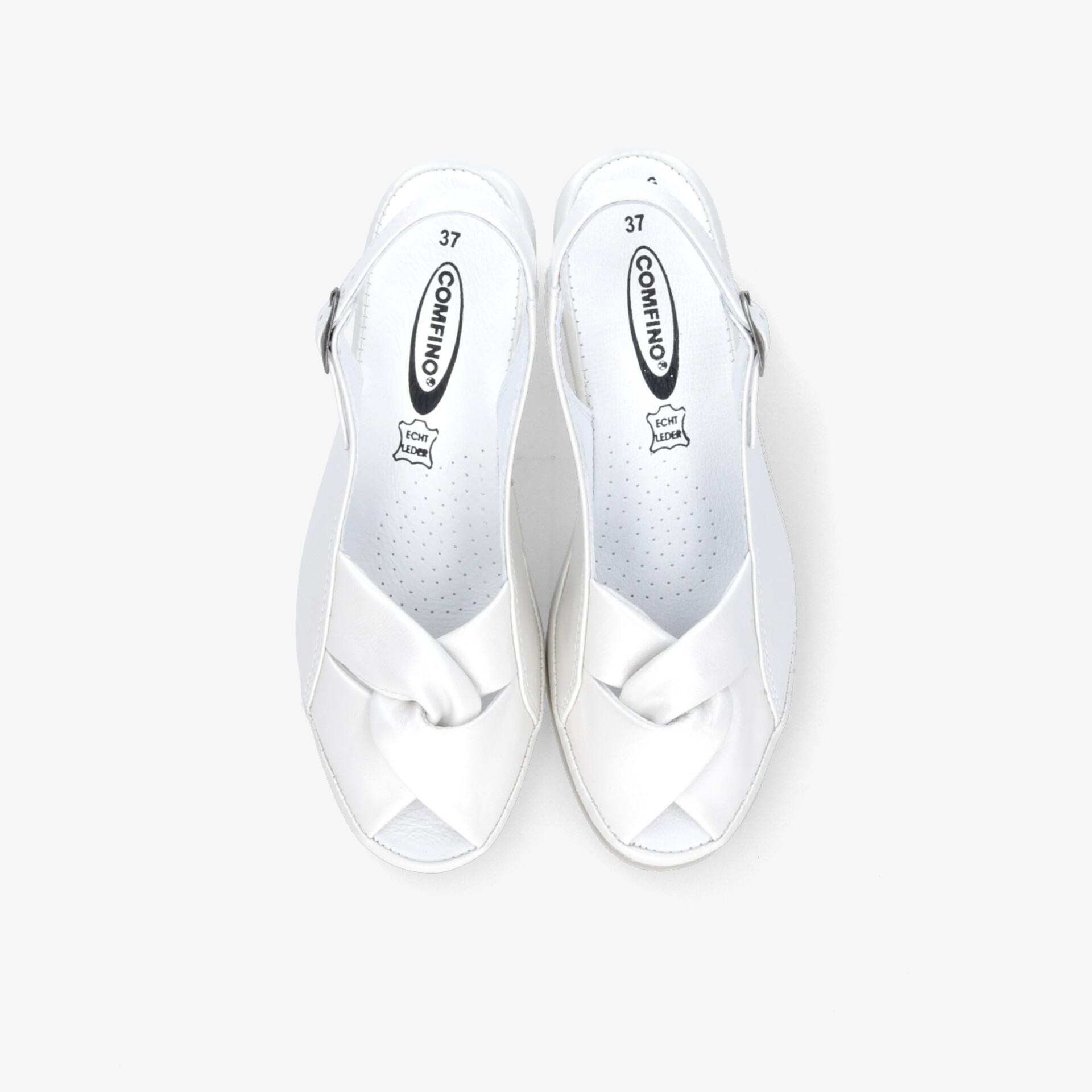 COMFINO Damen Sandalen weiß