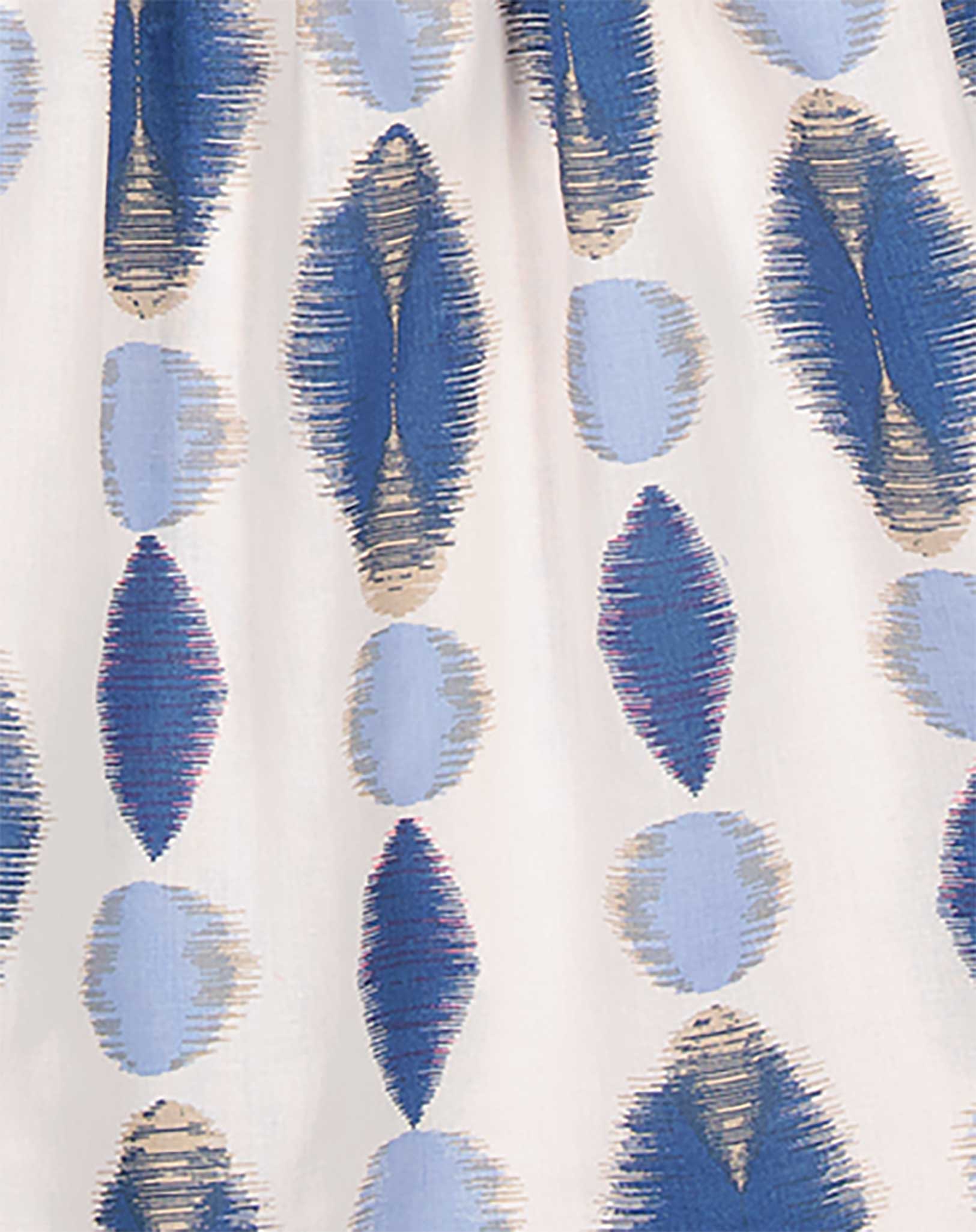 Langarm-Kleid DOELLE in ikat print glacier