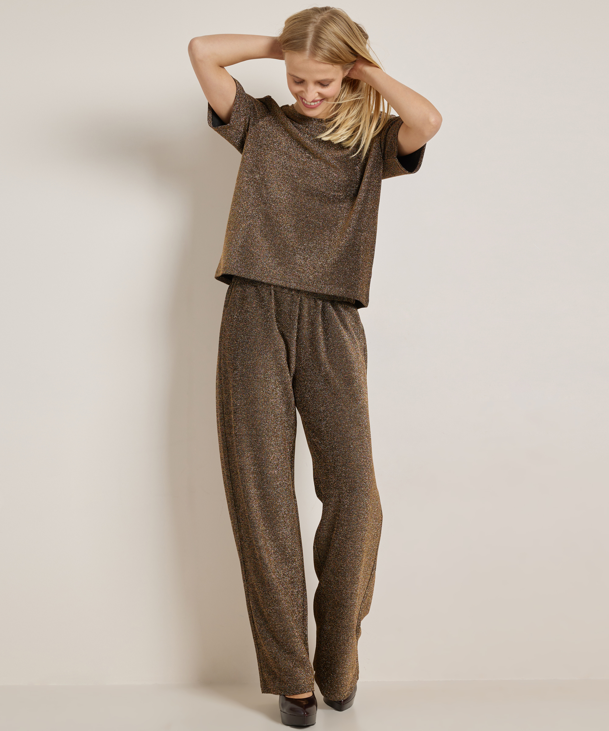 t-shirt met glitters