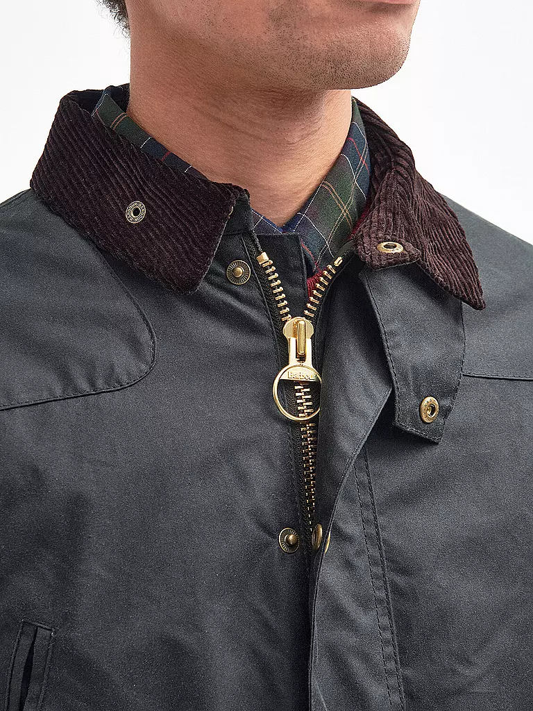 BARBOUR Jacke REELIN WAX olive