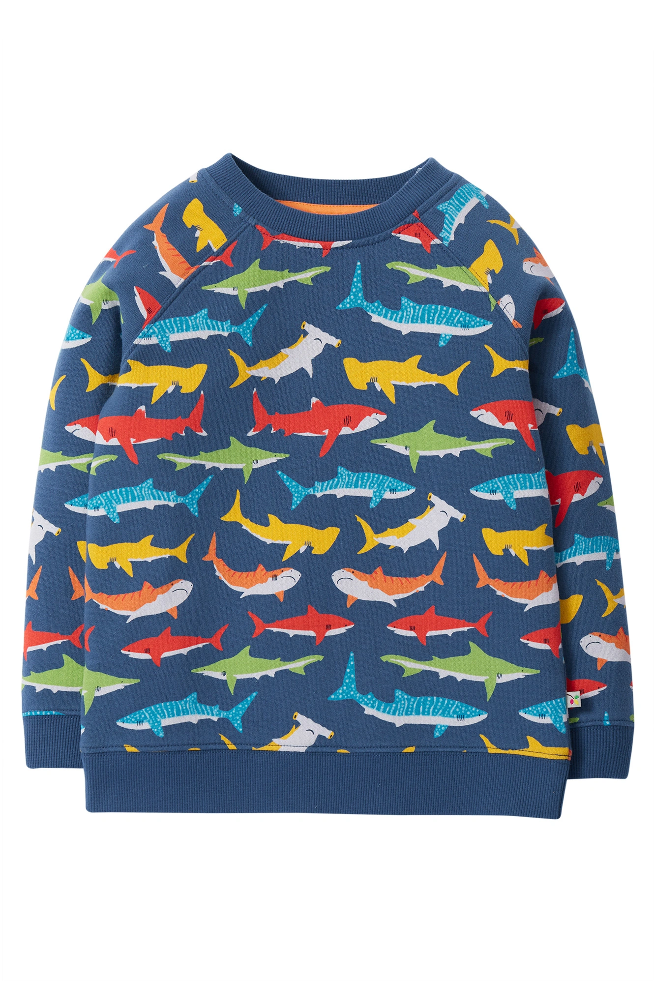 Sweatshirt SHIVER OF SHARKS in navy