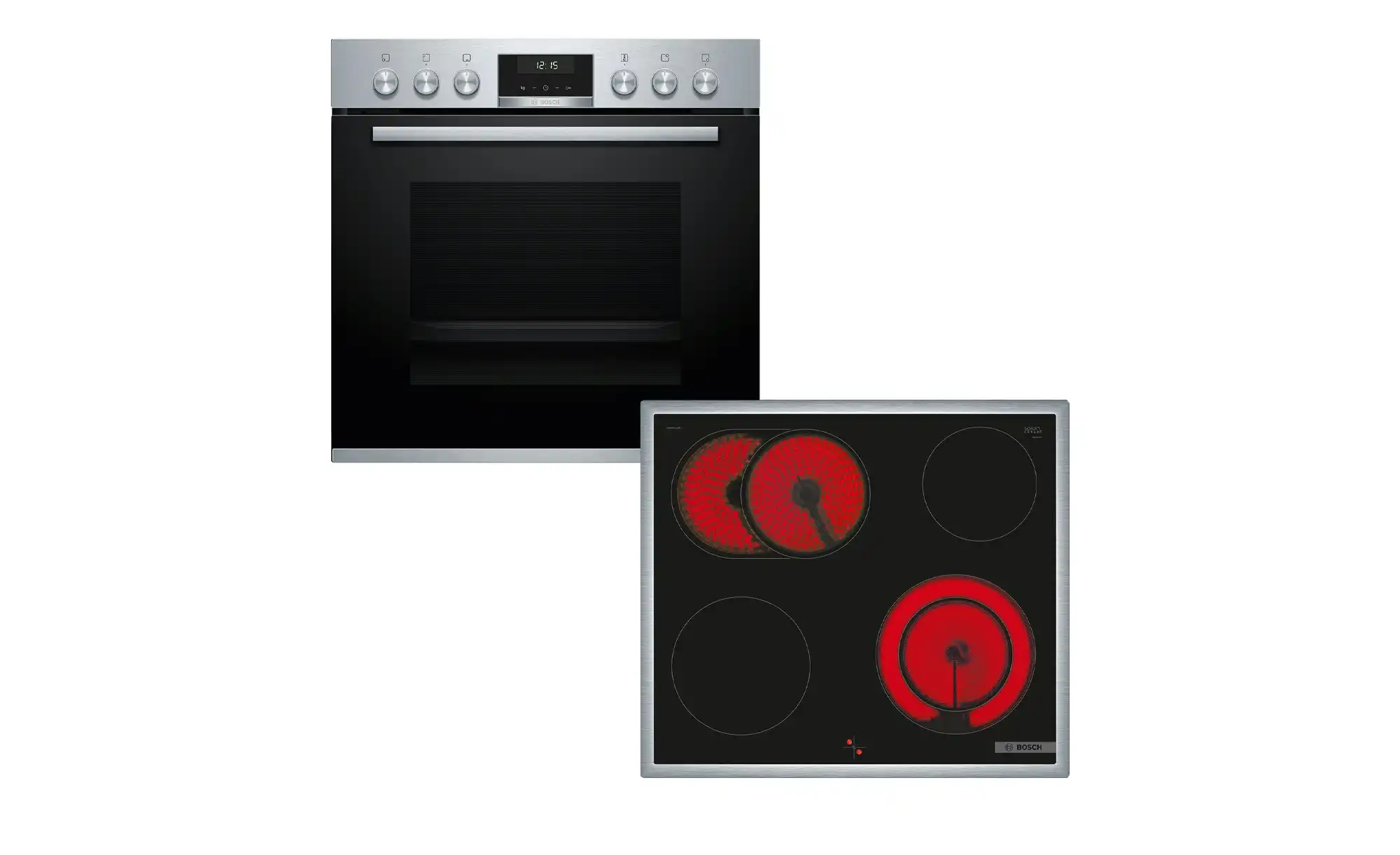 BOSCH Einbau-Herdset HND611LS66