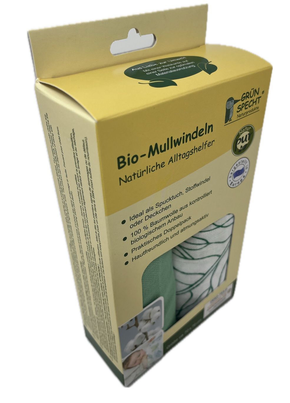 Grünspecht Bio Mullwindeln 