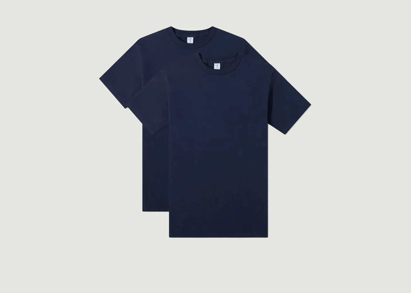 Pack de 2 t-shirts en coton Velva Sheen
