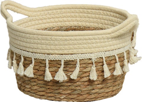 KSD opbergmand Zegra crème D 30 H 23 cm