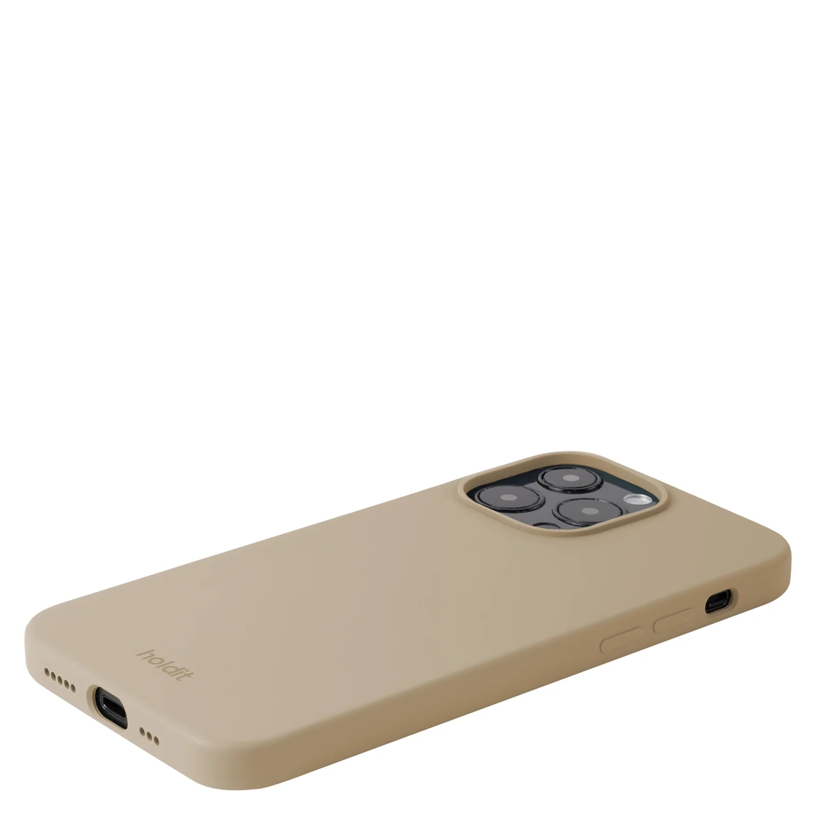 Holdit  iPhone 14 Pro Max Silicone cover - Latte Beige