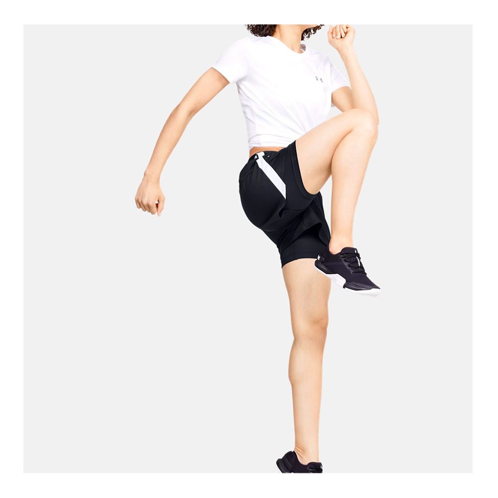 Under Armour PLAY UP - Short 2 en 1 Femme noir