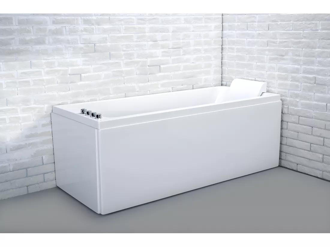 Baignoire balnéo droite TENZO Wave 170x70cm, by SPALINA