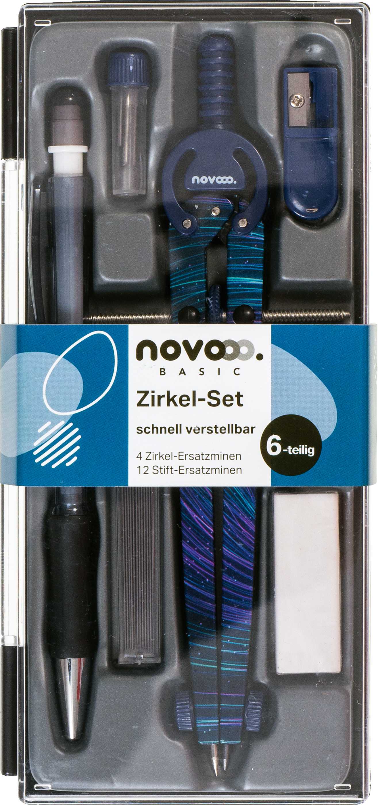 novooo Zirkel-Set 6tlg.